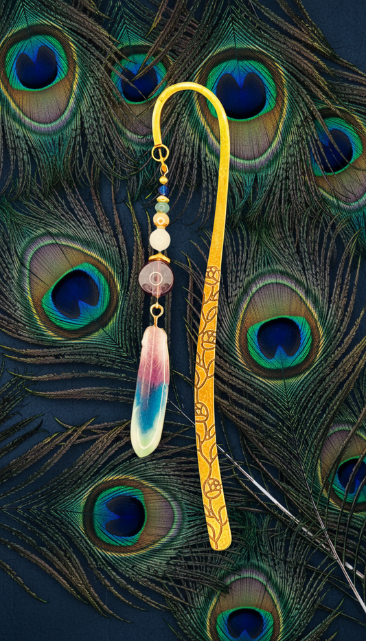 Gold Peacock Colored
Bookmark
