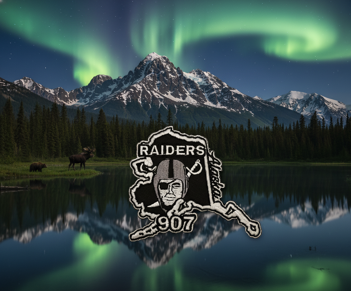 Navajo Raider Alaska Patch (Free Shipping)