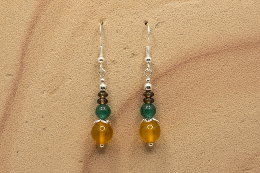 Corn Maiden Themed Earrings
