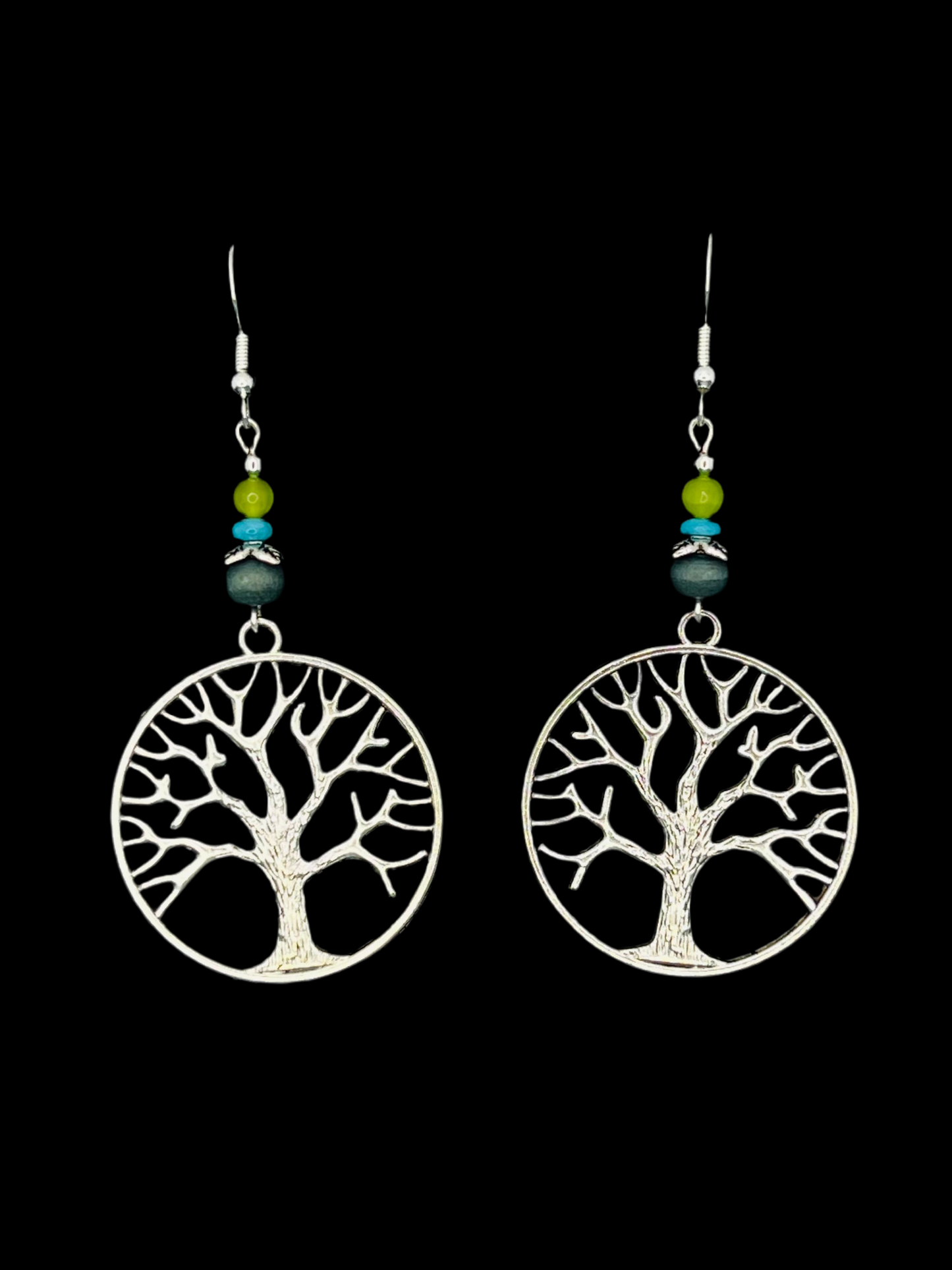 Large Tree of Life Earrings