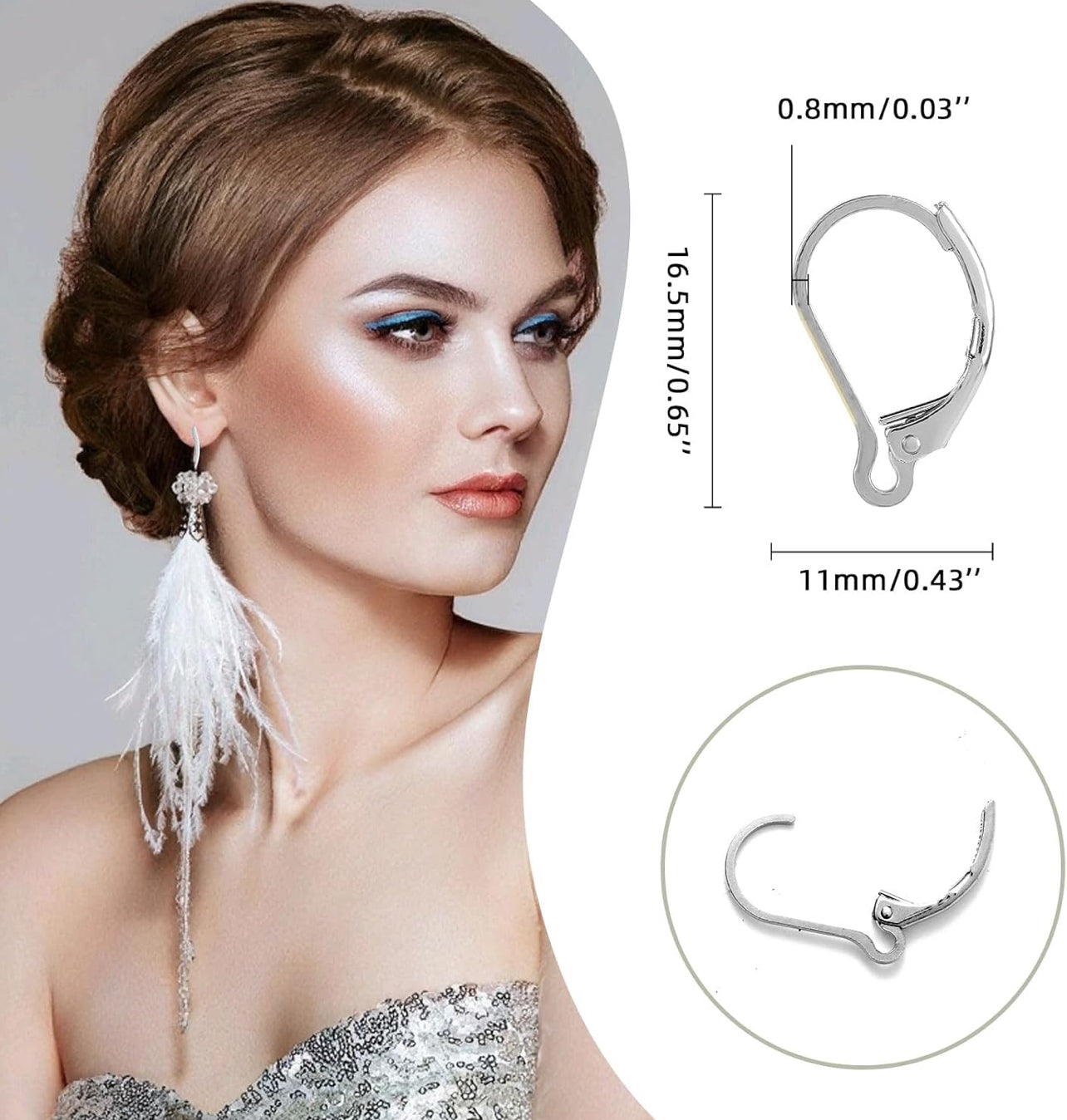 Lever-Back Earrings